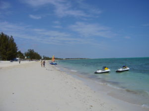 Bahamas, Strand, Jetski, Segelboot