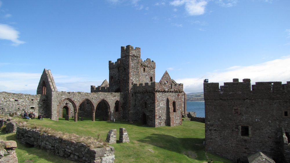 Peel Castle Isle of Man
