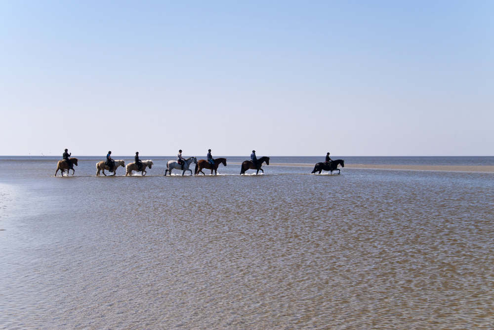 Beach of St. Peter-Ording, Germany